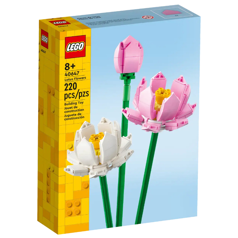 【台南樂高 益童趣】&lt;現貨&gt; LEGO 40647 荷花 蓮花 Lotus Flower 創意系列 永生花