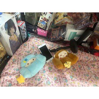 雙子星 可愛猴 迷你沙發 裝飾 玩具 娃娃 馬上下單 馬上出貨 五金 iphone6s為比例尺4.7吋