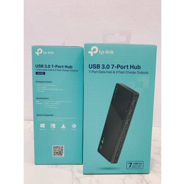 ❤️現領優惠富田資訊 TP-LINK UH700 USB 3.0 7埠集線器 支援USB鍵盤 滑鼠 印表機等多項設備