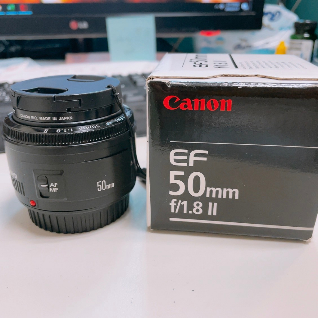 CANON EF 50mm F1.8 II 標準人像定焦鏡 二手鏡頭 公司貨