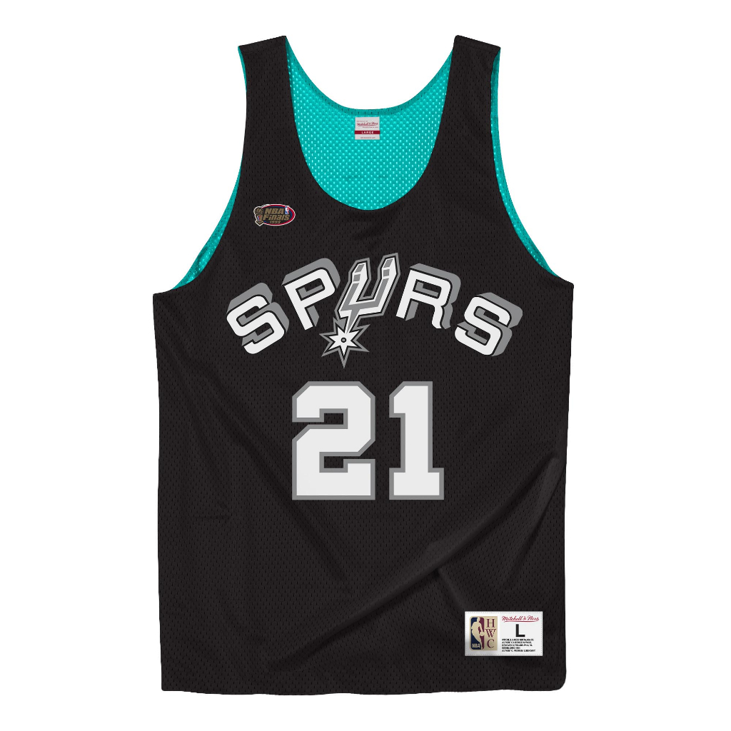 NBA Reversible Tank Update 雙面練習球衣 Tim Duncan 馬刺 黑蒂綠