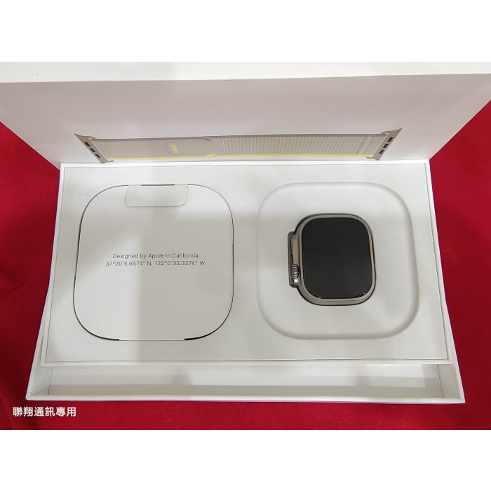 聯翔通訊 超級新 台灣原廠保固2024/5/16 Apple Watch Ultra 鈦金屬 49mm M/L※換機優先