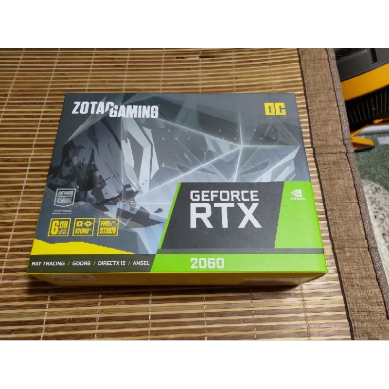 【二手】索泰 ZOTAC GAMING GeForce RTX 2060 OC 6G 顯示卡 降價