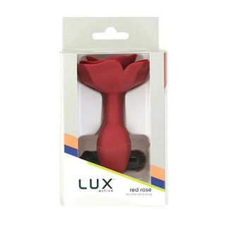 加拿大 BMS LUX active RED ROSE紅玫瑰矽膠肛塞跳蛋組 肛塞 玫瑰肛塞 【愛愛雲端】