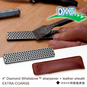 【IUHT】DMT 4" Diamond Whetstone™ sharpener 4"鑽石磨刀石-附皮套#W4X
