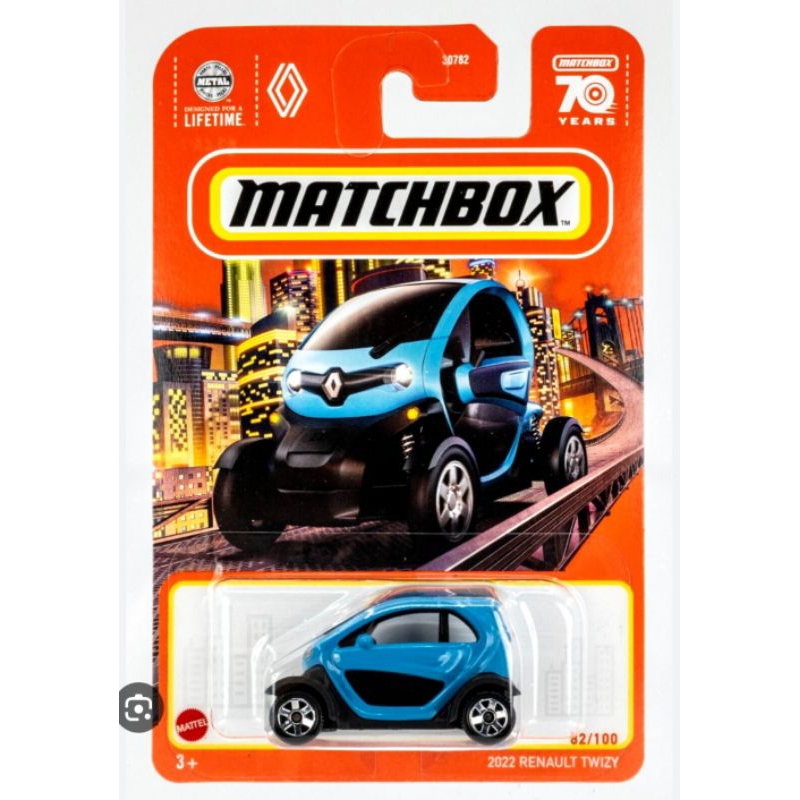 ^.^飛行屋(全新品)MATCHBOX 火柴盒小汽車 合金車//雷諾 2022 RENAULT TWIZY電動概念車
