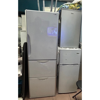 二手中古家電，日立 冰箱385公升三門冰箱小尺寸靜音超變頻冰箱高179.8寬59深61.5cm型號RN41WS保固三個月