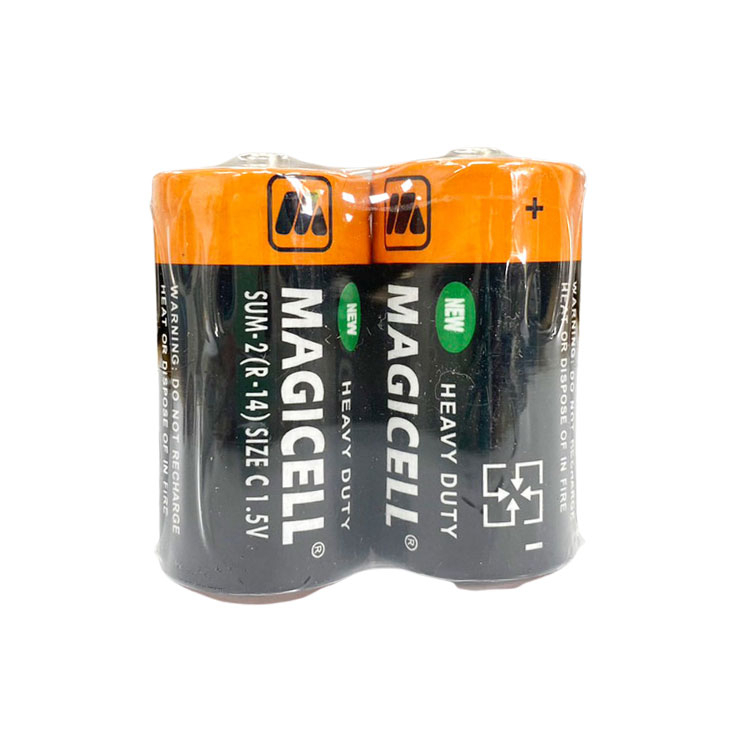 【現貨】2號電池 乾電池 強勁環保電池2號(2入) 鹼性電池 碳鋅電池 二號電池 C電池 電池 興雲網購旗艦店