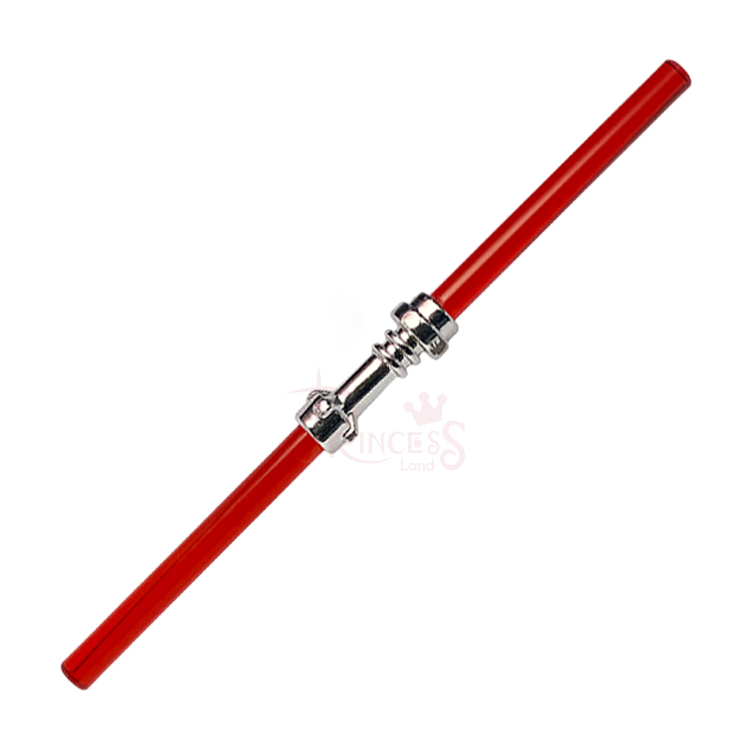 公主樂糕殿 LEGO 樂高 星際大戰 武器 達斯魔 雙頭 電鍍 光劍 透明紅色 B031