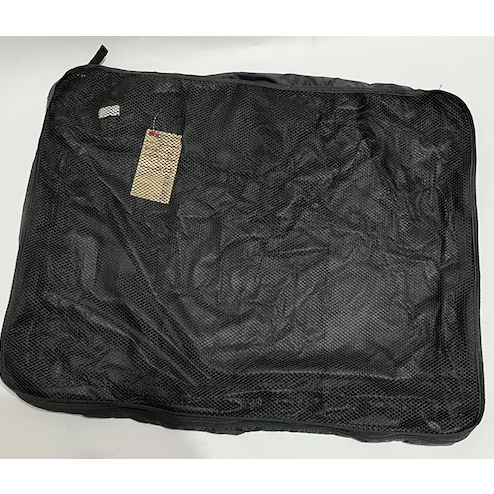 滑翔傘布 旅行分類可折收納袋  無印良品 收納袋 MUJI 黑 旅行收納好幫手