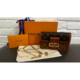 Louis Vuitton LV達芙妮dauphine鏈帶錢包(M68746）