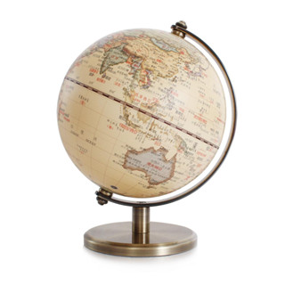 【SkyGlobe】5吋仿古金屬手臂地球儀(中文版)《WUZ屋子》地圖 地球儀 臺灣製 繁體中文