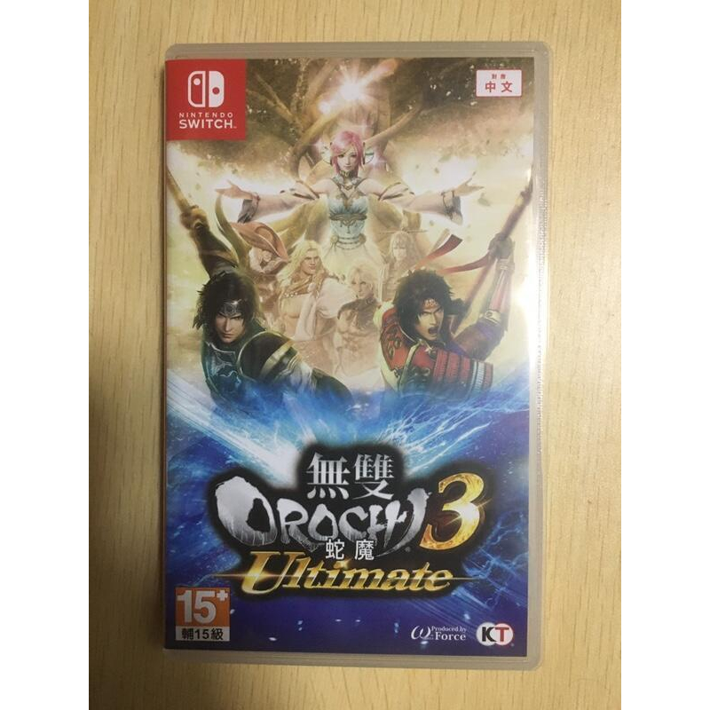 中古二手 SWITCH NS遊戲 無雙 OROCHI 蛇魔 3 Ultimate蛇魔3究極版中文亞版【歡樂交易屋】