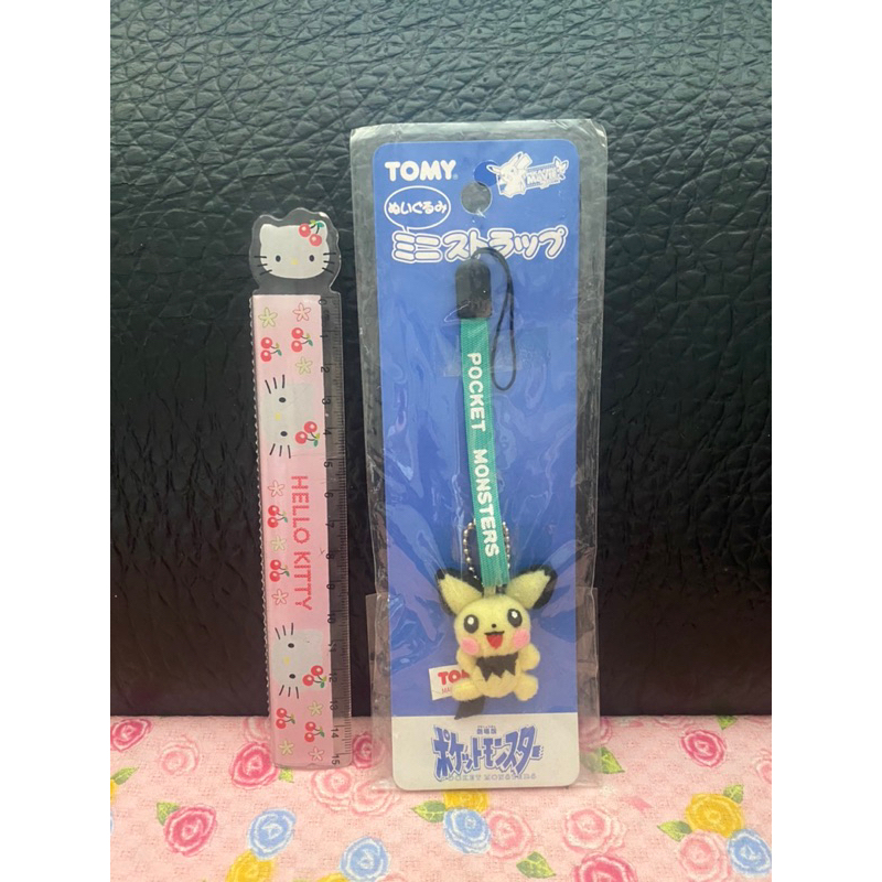 TOMY Pokemon精靈寶可夢 皮卡丘神奇寶貝劇場版吊飾玩具娃娃  手機吊飾—日版絕版品