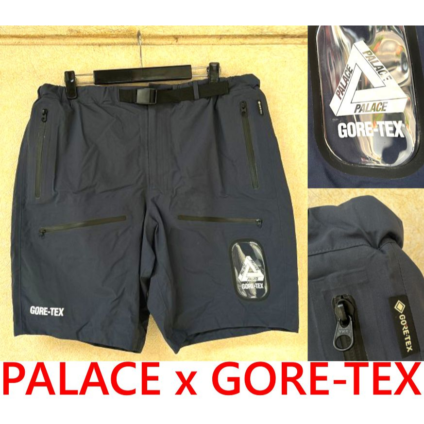 BLACK極新PALACE x GORE-TEX防水防風高科技運動短褲/風褲/工裝短褲