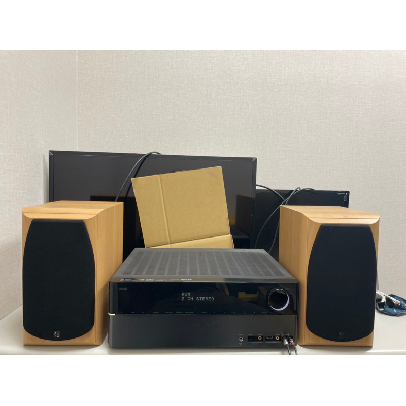 出清 Harman kardon + INFINITY 擴大機喇叭組合