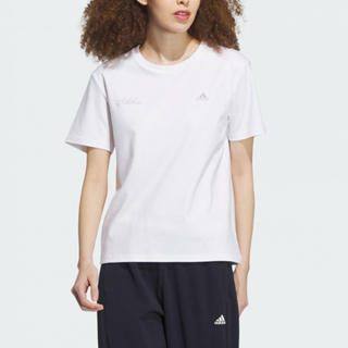 adidas 上衣 女款 短袖上衣 運動 亞規 RCO GFX TEE 白 IP7097