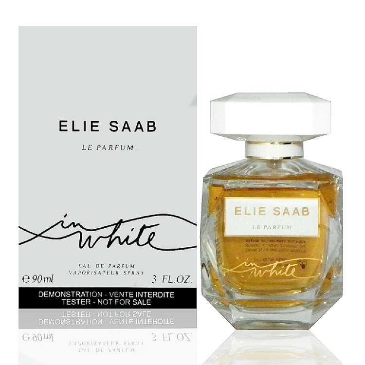 Elie Saab In White 夢幻花嫁淡香精90ml Tester 包裝 (原廠公司貨)