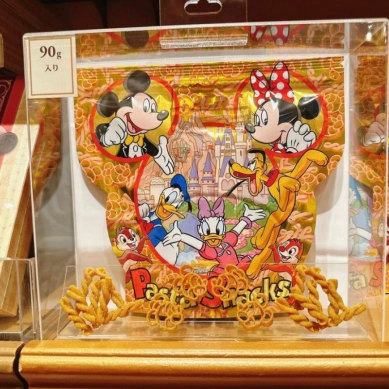 東京迪士尼限定/日本代購▪️米奇米妮鹹pasta零食▪️鹹義大利麵造型餅乾