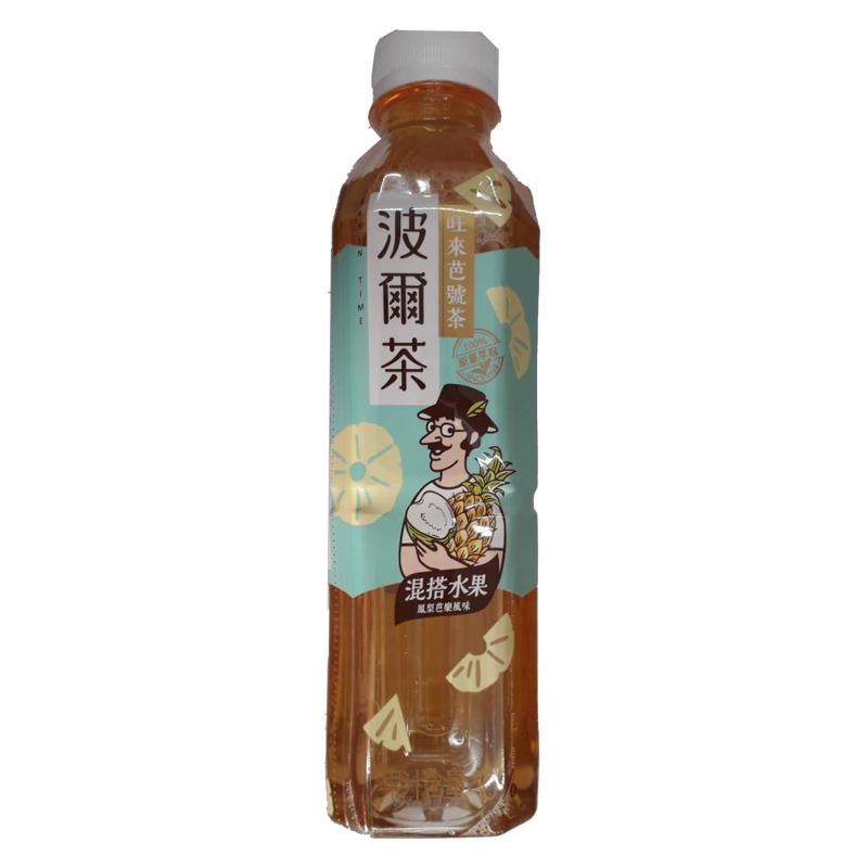 金車 波爾茶 旺來芭號茶 580ml/單罐【康鄰超市】