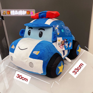 【禮品總部】現貨|實拍 波力 12吋 安寶 poli娃娃 安寶娃娃 救援小英雄 波力抱枕 安寶抱枕 超大波力 波力絨毛車