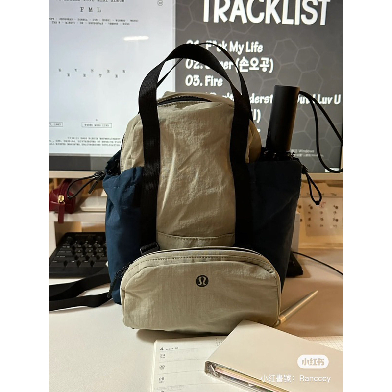 露露 lululemon Pack and Go Multi 登山 運動 瑜伽健身 後背包 多色 30/10/20