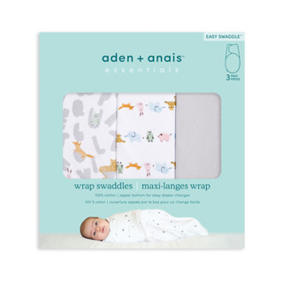 Aden & Anais動物學園好入眠easy包巾組(ADEWSK30020) 1480元