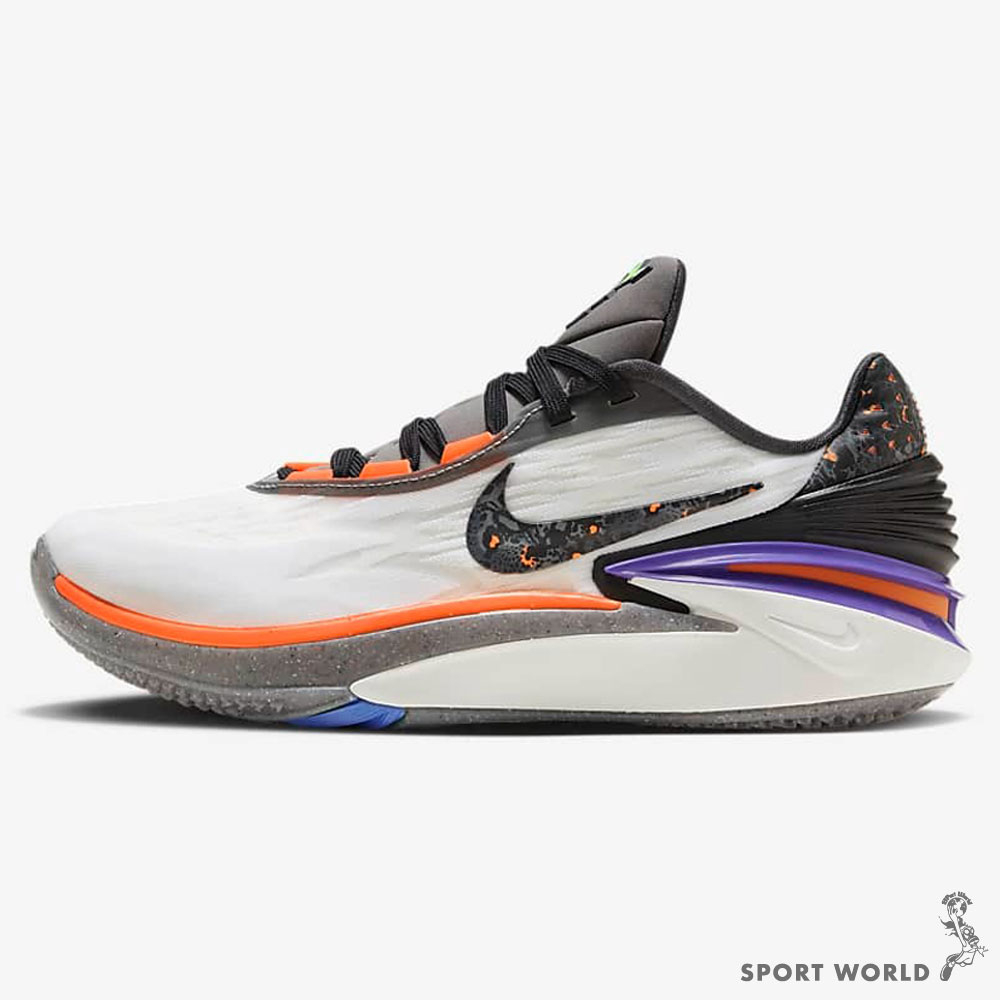 Nike 男鞋 籃球鞋 Air Zoom GT Cut 2 EP 白灰黑【運動世界】FN8890-101