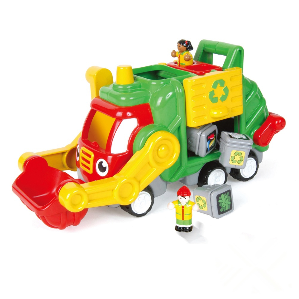 英國 WOW Toys 驚奇玩具 資源回收垃圾車 佛列德