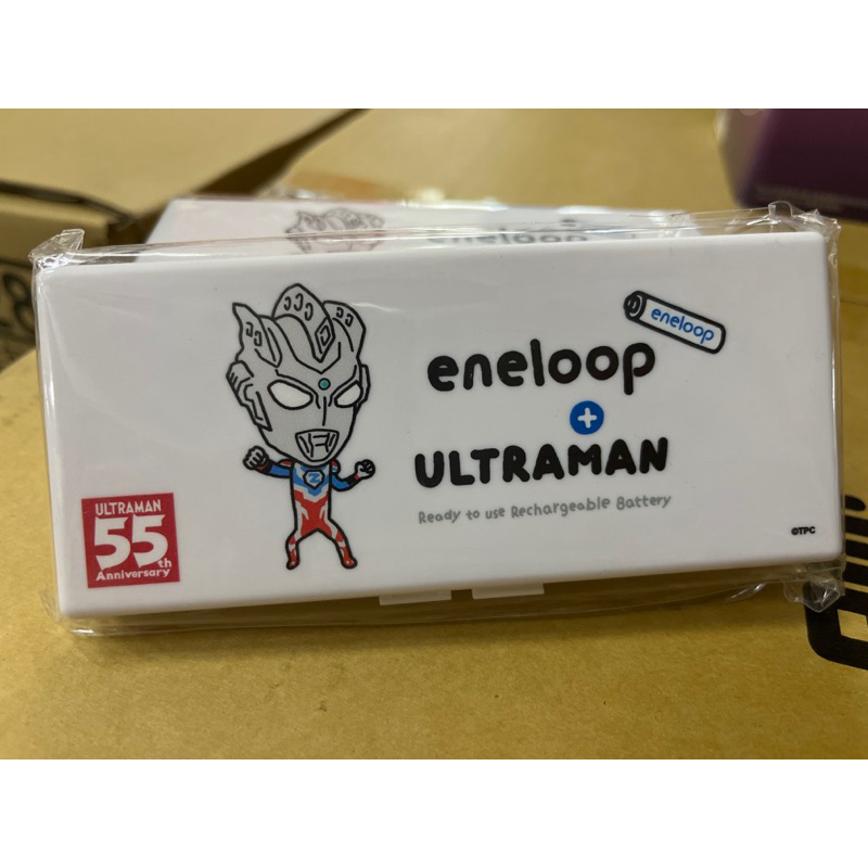 超人力霸王聯名款-8入電池盒（英雄款）白色
