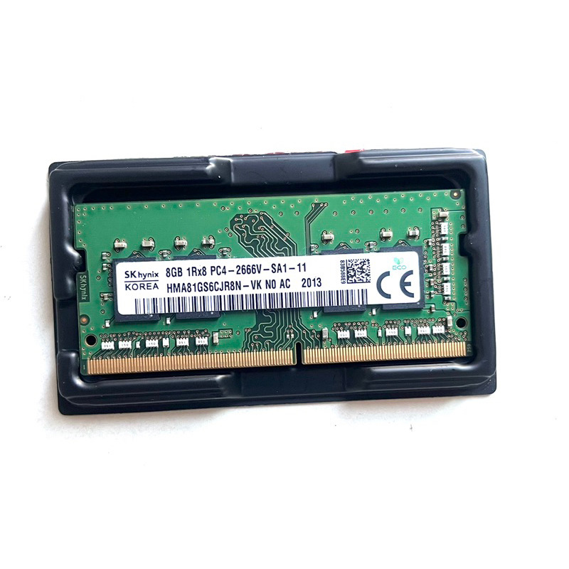筆電DDR4記憶體［ 海力士SK Hynix 8G PC4-2666V］
