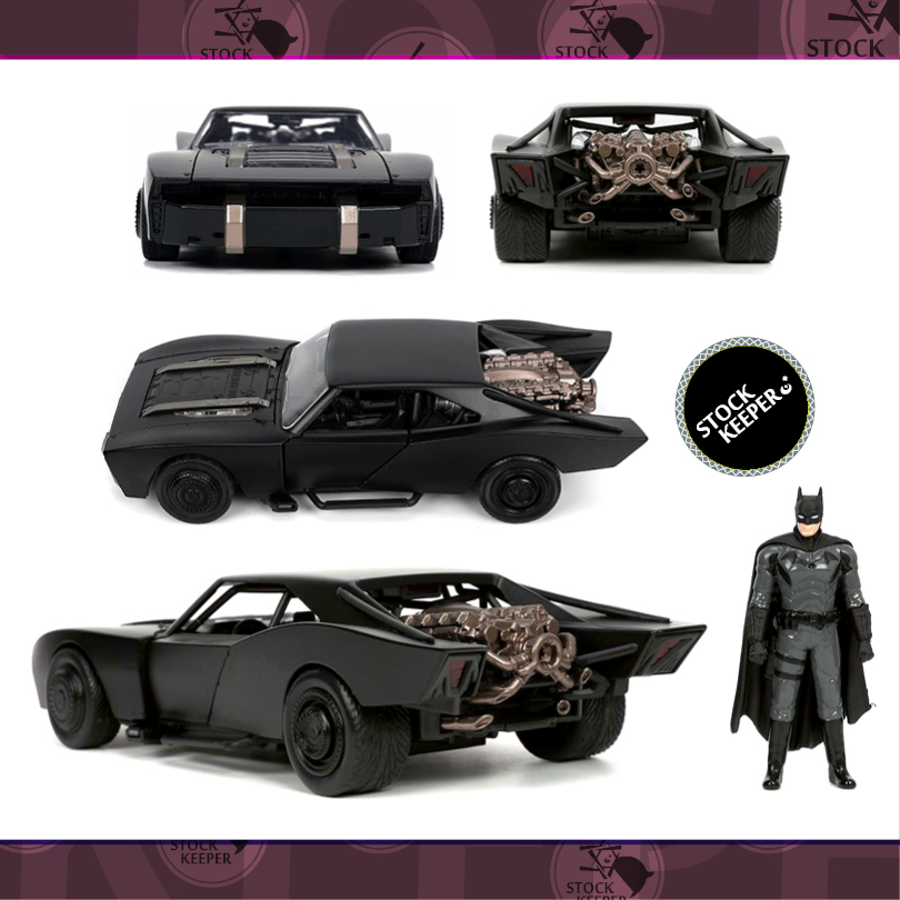 ◀倉庫掌門人▶美版 Jada 1:24合金車模 2022 蝙蝠俠 蝙蝠車 Batmobile 電影周邊