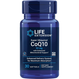 ♡*代購☆Life Extension - CoQ10 Super Ubiquinol 還原型輔酶Q10 30顆軟膠囊