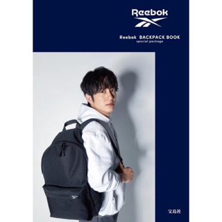 雜誌附錄款 Reebok 基本款 黑色 後背包 尼龍 垂墜