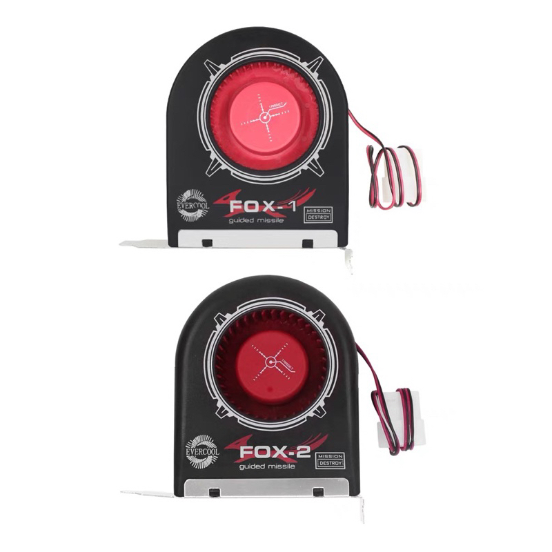 FOX—1臺式電腦風扇散熱器FOX—2顯卡機箱位渦輪風扇排風散熱器