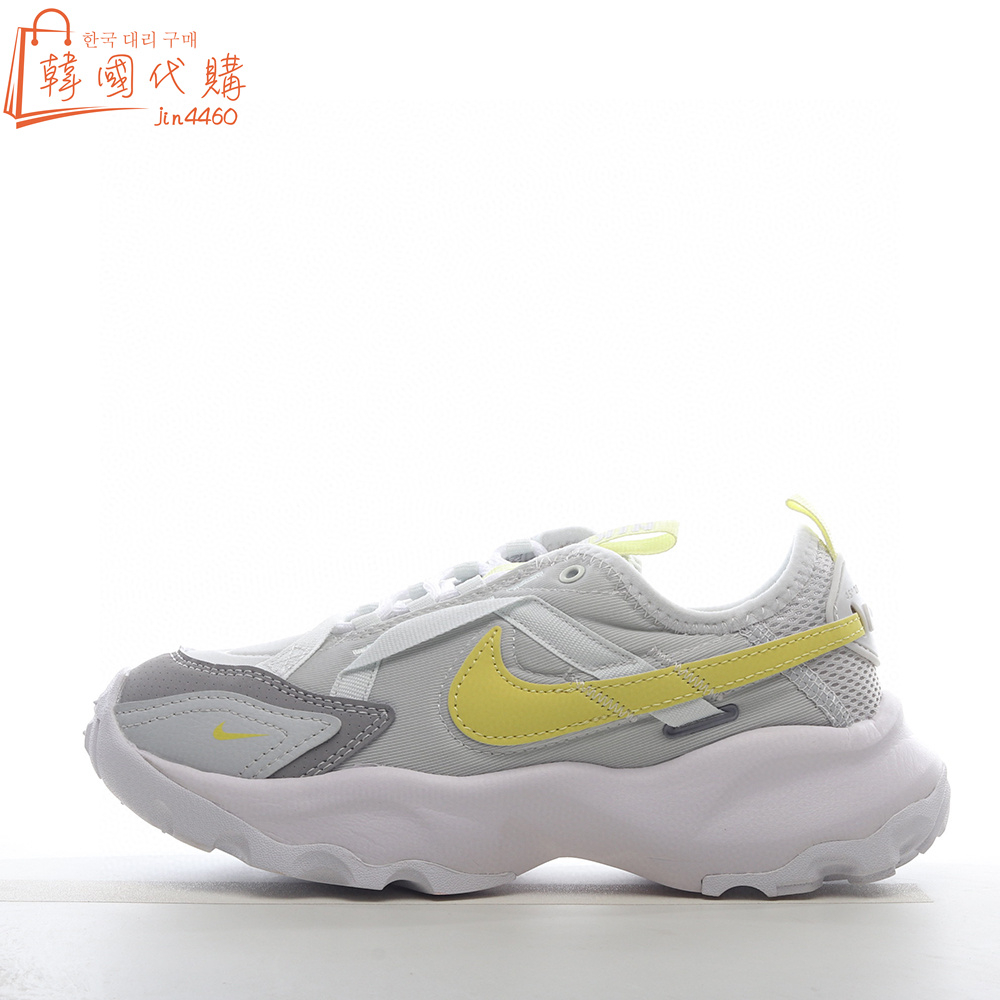 新色 Nike TC7900 男女款 運動鞋 休閒鞋  老爹鞋 厚底增高鞋 灰白黃 FJ5469-025