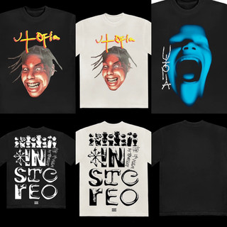 美國 Travis Scott cactus Jack utopia 聯名服飾 tshirt