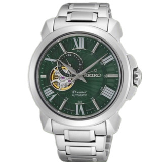 【SEIKO 精工】Premier 開芯機械錶4R39-00S0G 43mm 現代鐘錶 SK016