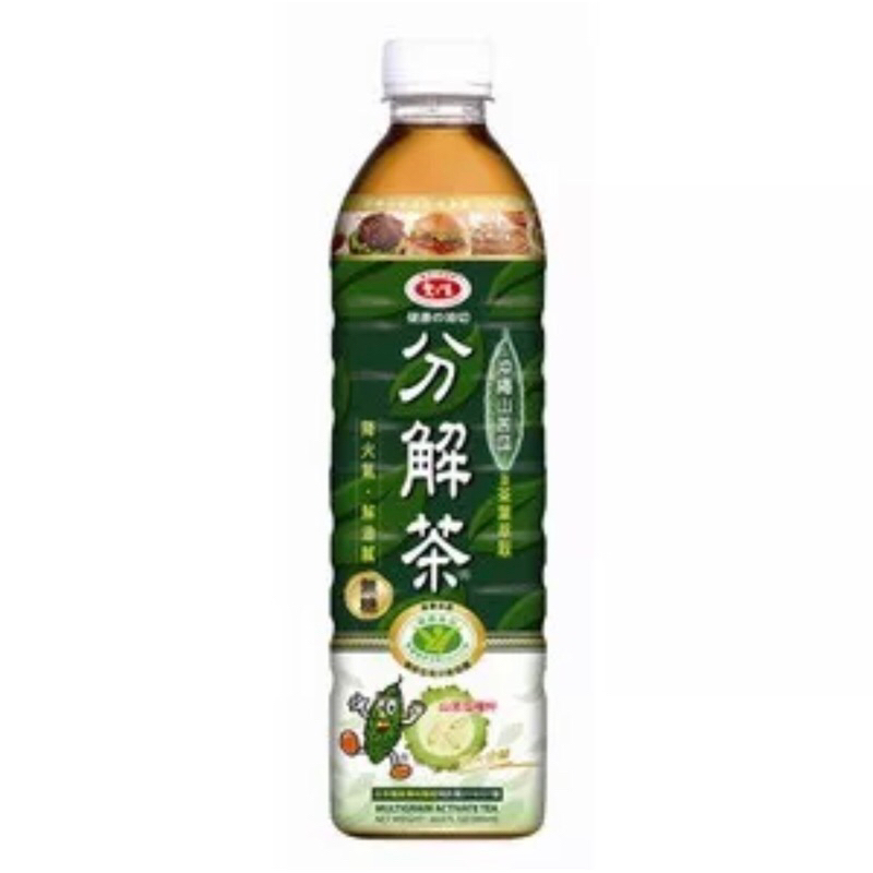 愛之味分解茶1000ml 健康食品標章 沖繩山苦瓜 茶葉萃取 無糖 油切綠茶 油切分解茶