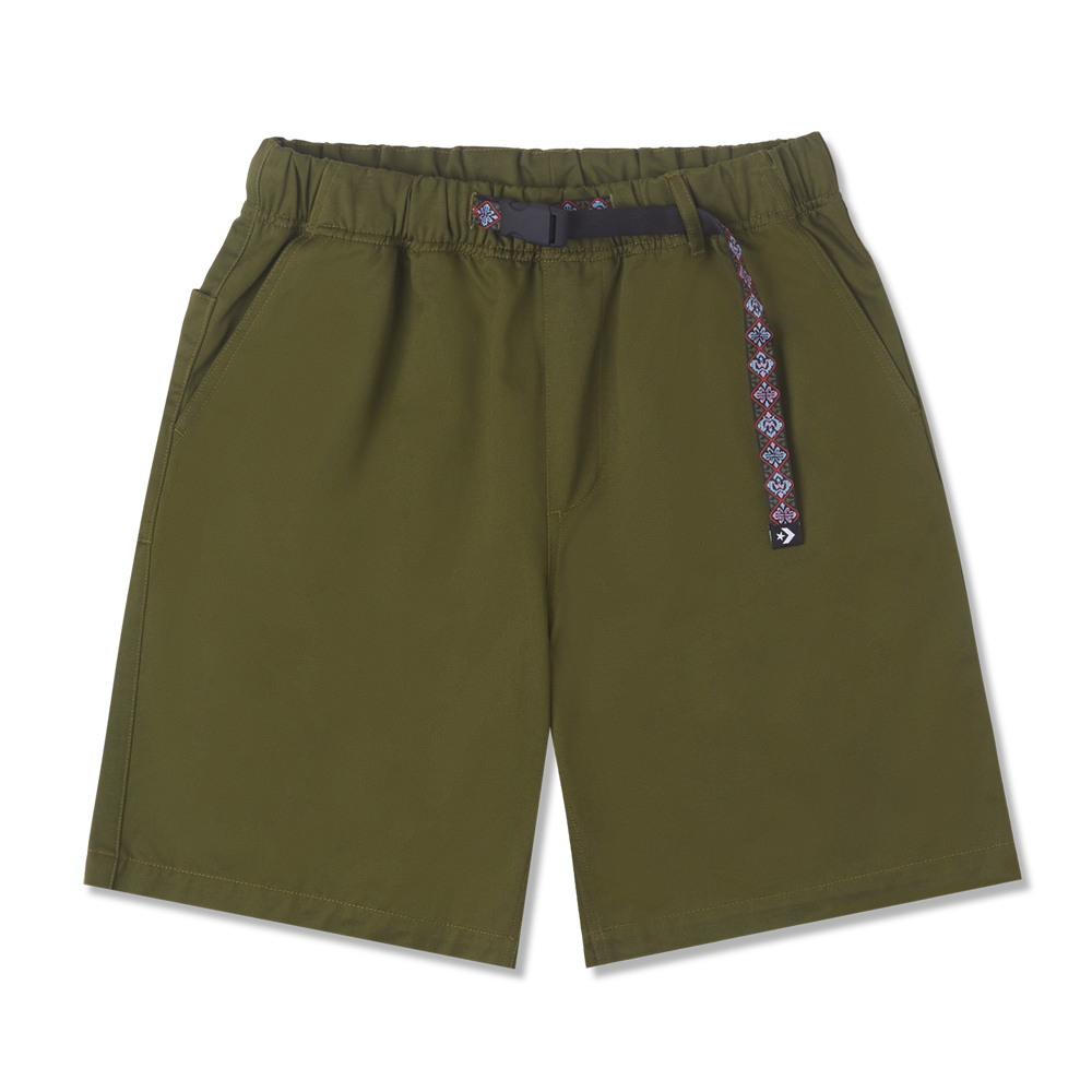 CONVERSE 短褲 ELEVATED CARGO SHORT 男款 綠 10025289-A02