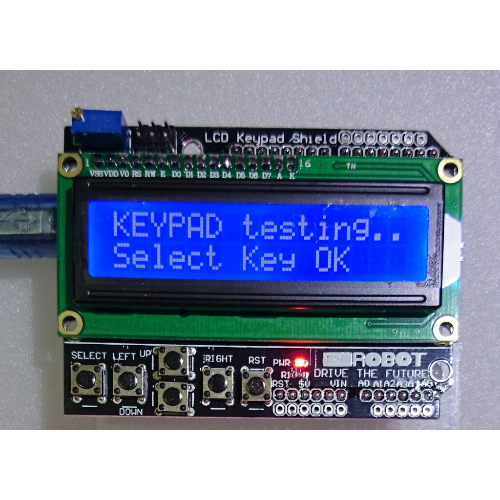 【盼盼136SP】 Arduino UNO 專用 LCD 1602 Keypad Shield 液晶螢幕 擴展板