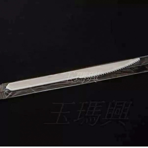 小牙刀(0.45元/支最低) (黑色白色)  蛋糕刀 塑膠刀 刀叉組 盤叉組