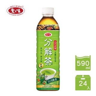 宅配】愛之味分解茶日式綠茶590ml(24入)