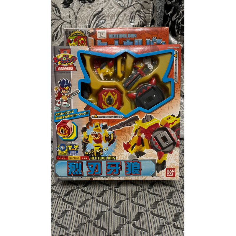 封印大冒險  烈刃牙狼 BANDAI 正版日系可動玩偶 可交換
