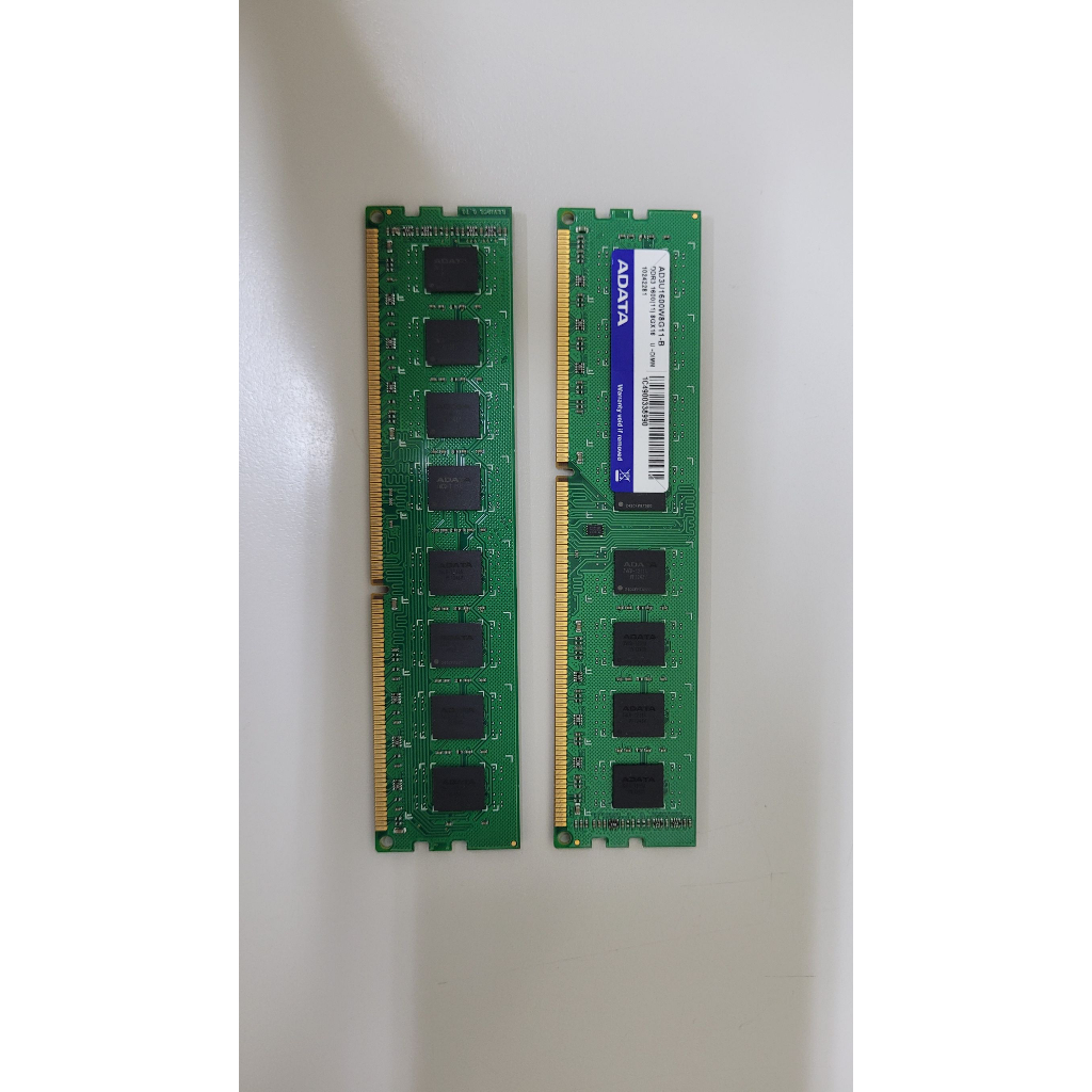 ADATA 威剛 DDR3 1600 8GB*2 雙通道 雙面顆粒 原廠終保