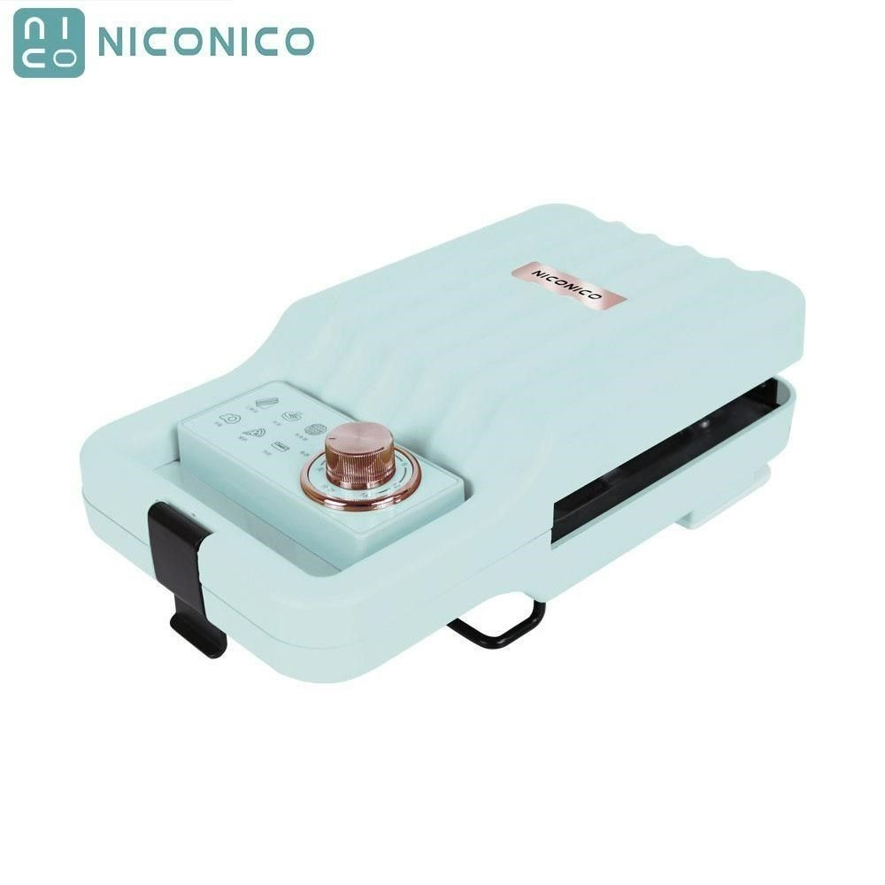 【NICONICO】多功能料理點心機/牛排機/鬆餅機(1年保固) NI-SM925