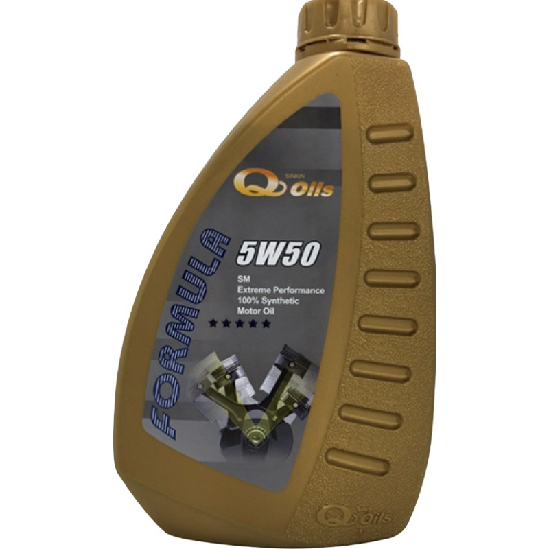 (特價出清)新金Q Oils全合成機油5W50（1L）超取上限4瓶