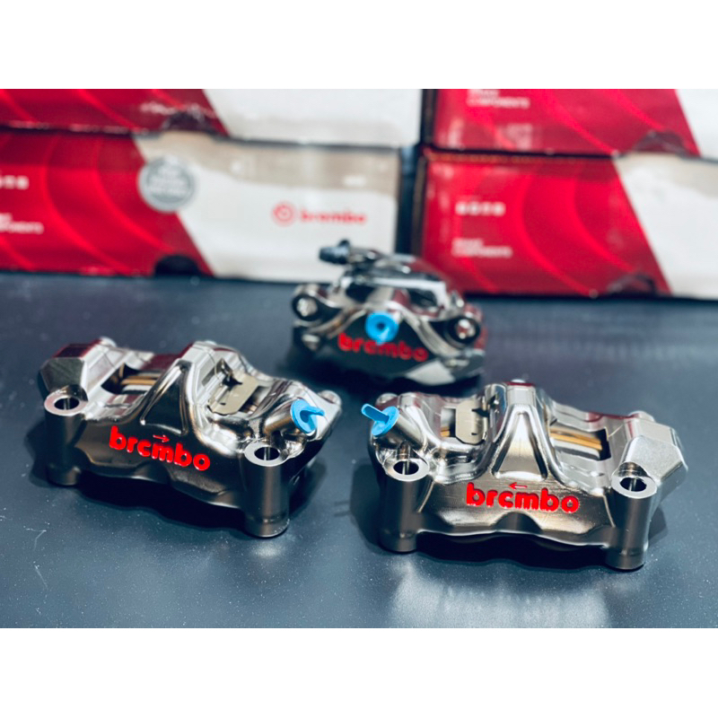 BREMBO GP4RX 100mm + CNC 對二鍍鎳後卡鉗 84mm