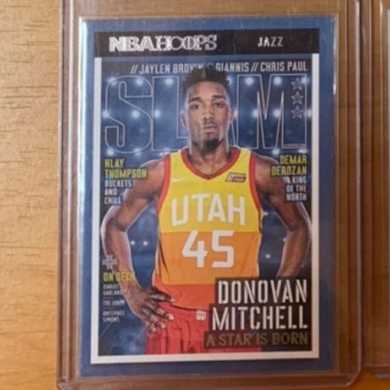 2020-21 Donovan Mitchell Slam RC NBA 球員卡 福袋 特卡 新人 簽名 球衣 限量