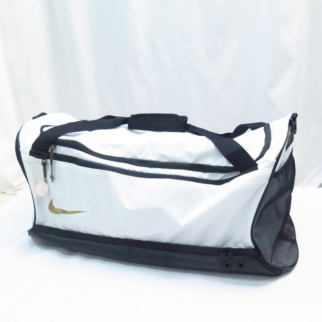 NIKE Hoops Elite 行李袋 手提 肩背 (57L) DX9789100 白x黑